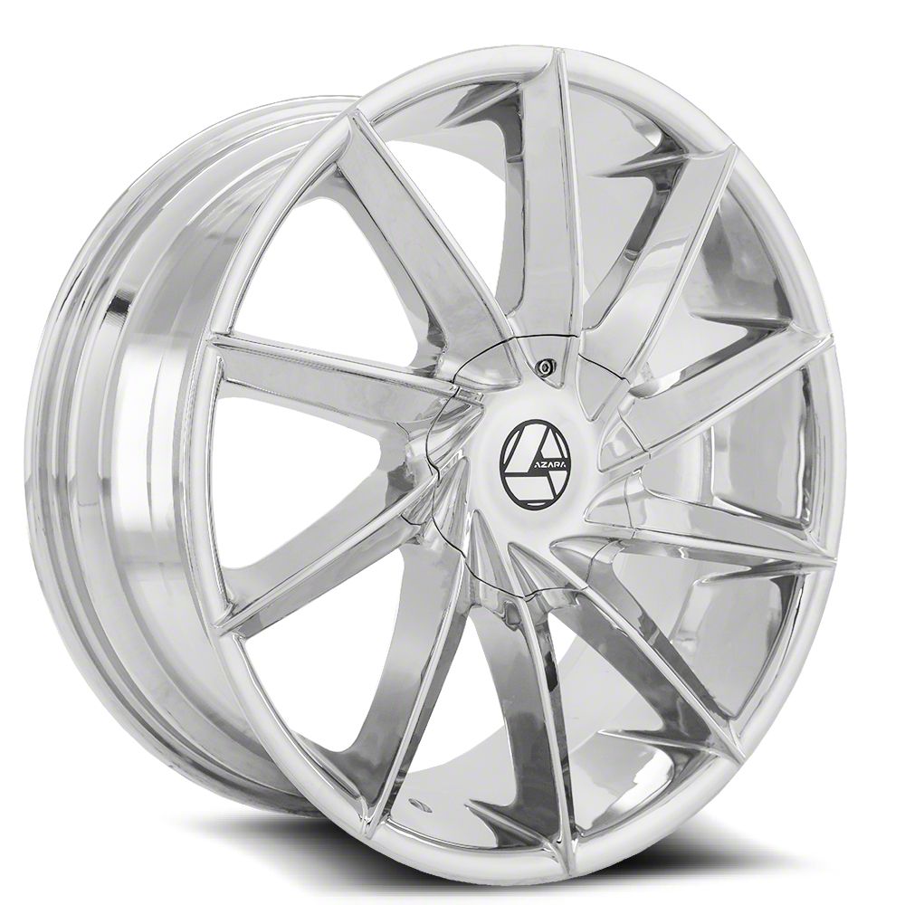 Azara Sierra 1500 AZA-506 Chrome 6-Lug Wheel; 24x9; 18mm Offset