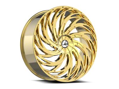 Azara AZA-531 Gold 6-Lug Wheel; 26x9.5; 25mm Offset (19-25 Sierra 1500)