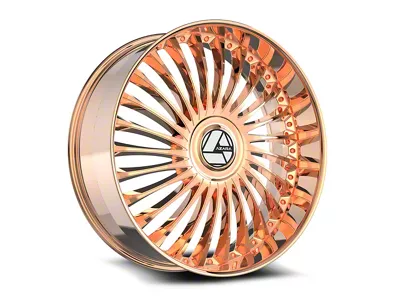 Azara AZX-103 Rose Gold 6-Lug Wheel; 30x9.5; 22mm Offset (99-06 Sierra 1500)