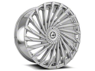 Azara AZA-501 Nano Chrome 6-Lug Wheel; 26x9.5; 25mm Offset (07-13 Silverado 1500)