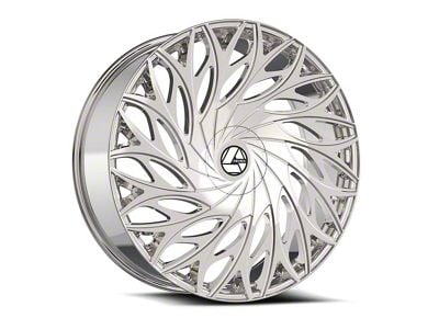 Azara AZA-525 Chrome 6-Lug Wheel; 30x9.5; 22mm Offset (14-18 Silverado 1500)
