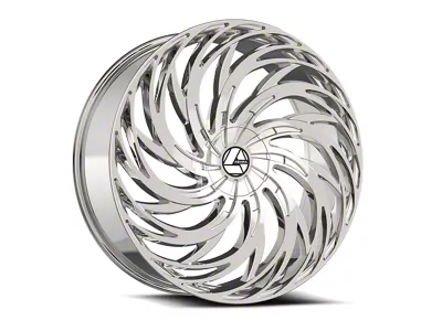 Azara AZA-531 Nano Chrome 6-Lug Wheel; 26x9.5; 22mm Offset (14-18 Silverado 1500)
