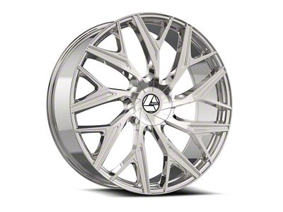 Azara AZA-527 Nano Chrome 6-Lug Wheel; 22x9.5; 22mm Offset (07-14 Tahoe)