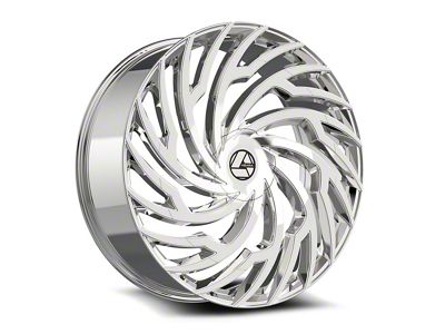 Azara AZA-536 Chrome 6-Lug Wheel; 30x9.5; 22mm Offset (15-20 Yukon)
