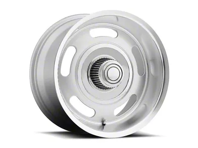 B/G Rod Works Rally Silver Mirror Machined 6-Lug Wheel; 17x9; 0mm Offset (23-25 Colorado)