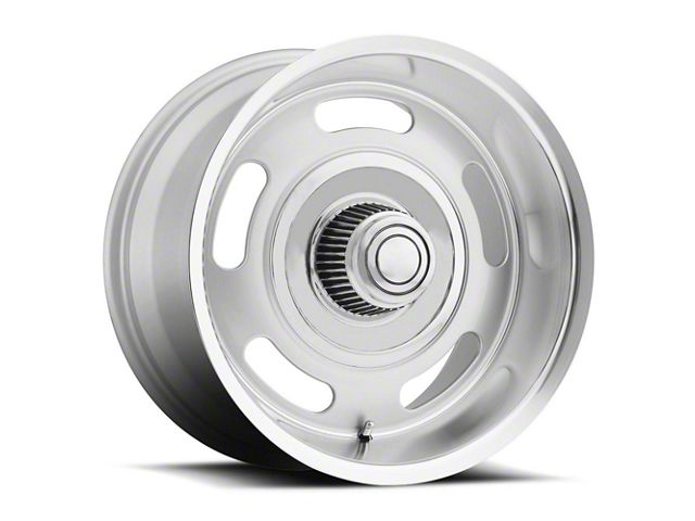 B/G Rod Works Rally Silver Mirror Machined 6-Lug Wheel; 17x9; 0mm Offset (23-24 Colorado)