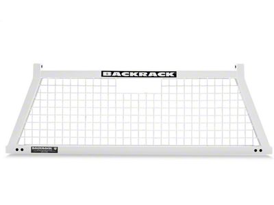 BackRack Safety Headache Rack Frame; White (87-11 Dakota)