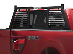 BackRack Half Louvered Rack; Black (04-26 F-150 Styleside)