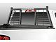 BackRack Half Louvered Headache Rack Frame with 21-Inch Wide Toolbox No Drill Installation Kit and Rear Bed Bar (15-24 F-150)