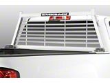 BackRack Louvered Headache Rack Frame; White (99-26 F-350 Super Duty)