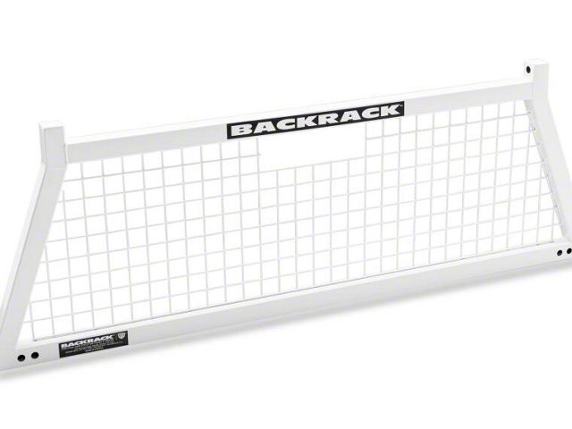 Fe350 Rear Rack BackRack F-350 Super Duty Safety Headache Rack Frame; White 10700W (99 ...