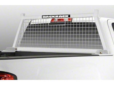 BackRack Safety Headache Rack Frame; White (03-24 RAM 2500 w/o RAM Box)