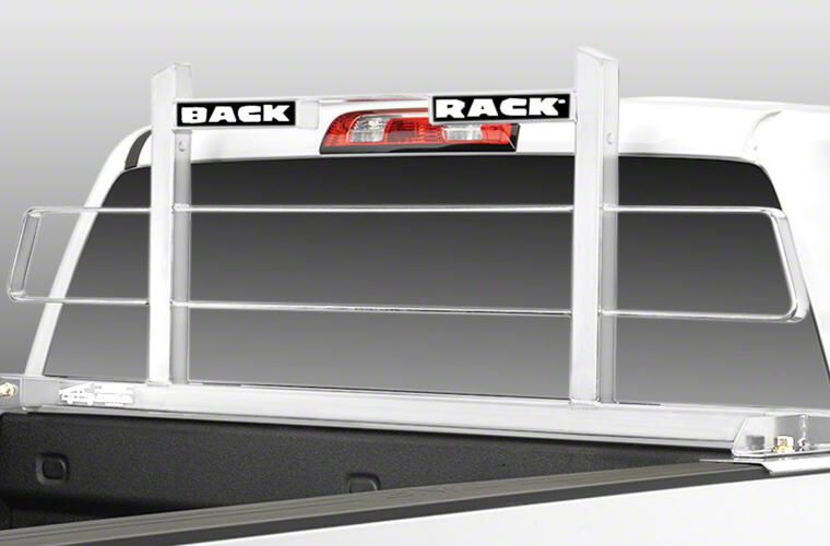 BackRack Sierra 1500 Headache Rack Frame; White 15019W (19-26 Sierra ...