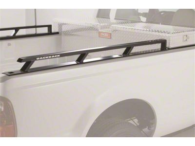 BackRack Side Bed Rails for 21-Inch Wide Tool Box (19-24 Sierra 1500)