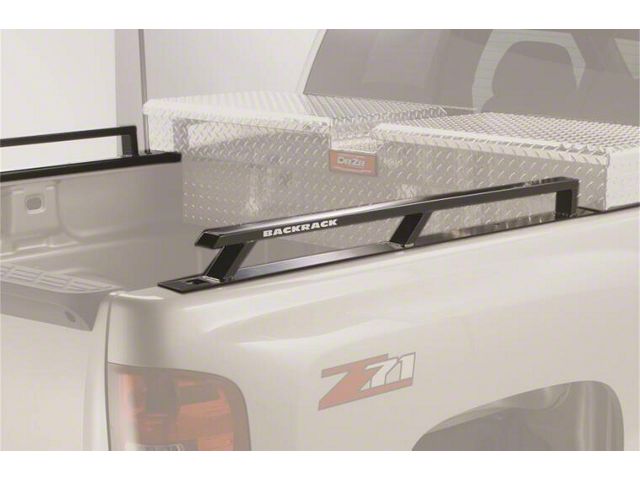 BackRack Side Bed Rails for 21-Inch Wide Tool Box (20-24 Sierra 2500 HD w/ 6.90-Foot Standard Box)
