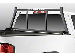 BackRack Open Headache Rack Frame with Standard No Drill Installation Kit and Standard Side Bed Rails (14-18 Silverado 1500)