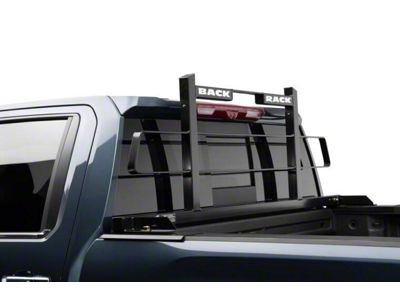BackRack Short Headache Rack Frame with 21-Inch Wide Toolbox No Drill Installation Kit, Side Bed Rails for 21-Inch Wide Tool Box and Rear Bed Bar (14-18 Silverado 1500)