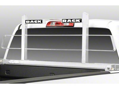 BackRack Headache Rack Frame; White (20-24 Silverado 2500 HD)