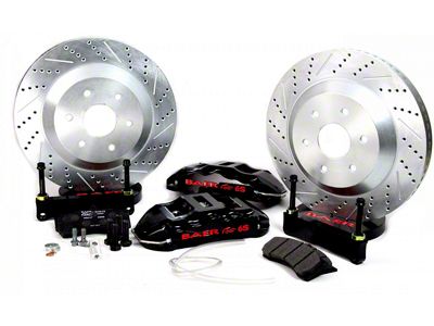 Baer Extreme Front Big Brake Kit with 15-Inch Rotors; Black Calipers (04-08 2WD/4WD F-150)