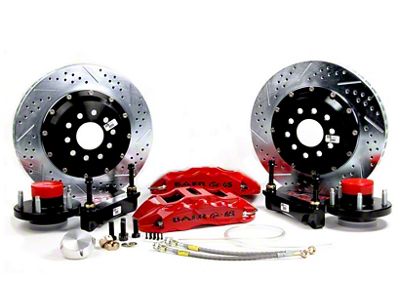 Baer Extreme+ Front Big Brake Kit with 14-Inch Rotors; Black Calipers (97-03 F-150)