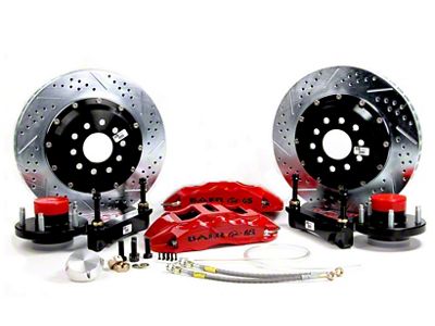 Baer Extreme+ Front Big Brake Kit; Black Calipers (97-03 F-150)