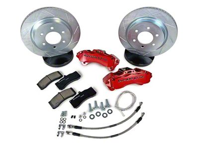 Baer 6T Front Big Brake Kit with 13.50-Inch Rotors; Silver Calipers (10-25 F-150)
