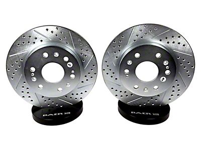 Disc Brake Rotor-3GD Series Sport Slotted Rotors Front EBC Brake GD1204