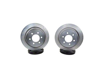 Baer Claw Performance Slotted 6-Lug Rotors; Rear Pair (12-14 F-150; 15-17 F-150 w/ Manual Parking Brake)