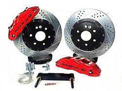 Baer Extreme+ Front Big Brake Kit with 2-Piece Rotors; Red Calipers (09-13 F-150)