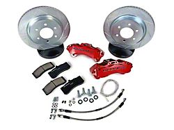 Baer 6T Front Big Brake Kit with 13.50-Inch Rotors; Red Calipers (99-26 Silverado 1500)