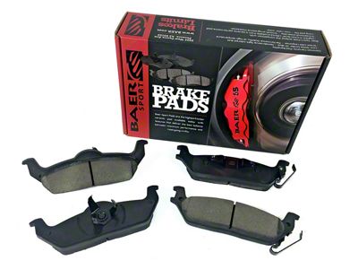 Baer Sport Ceramic Matrix Brake Pads; Rear Pair (04-20 F-150)