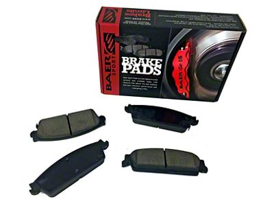 Baer Claw Ceramic Brake Pads; Rear Pair (07-18 Silverado 1500)