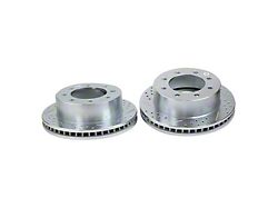 Baer Claw Performance Drilled and Slotted 8-Lug Rotors; Front Pair (09-18 RAM 2500)