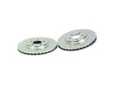 Baer Claw Performance Drilled and Slotted 6-Lug Rotors; Front Pair (99-05 Silverado 1500; 2006 Silverado 1500 Hybrid)