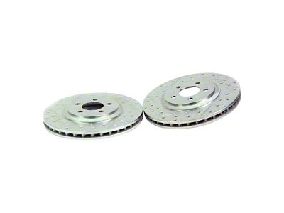Baer Claw Performance Drilled and Slotted 6-Lug Rotors; Front Pair (99-05 Silverado 1500; 2006 Silverado 1500 Hybrid)