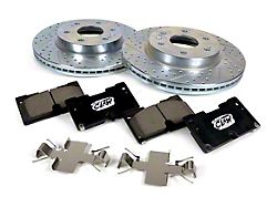 Baer Claw Drilled and Slotted 6-Lug Brake Rotor and Pad Kit; Front (21-26 Tahoe, Excluding Police)
