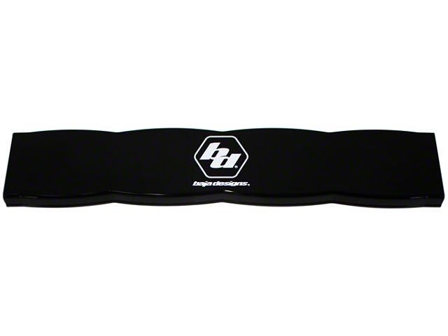 Baja Designs 10-Inch S8 LED Light Bar Cover; Black
