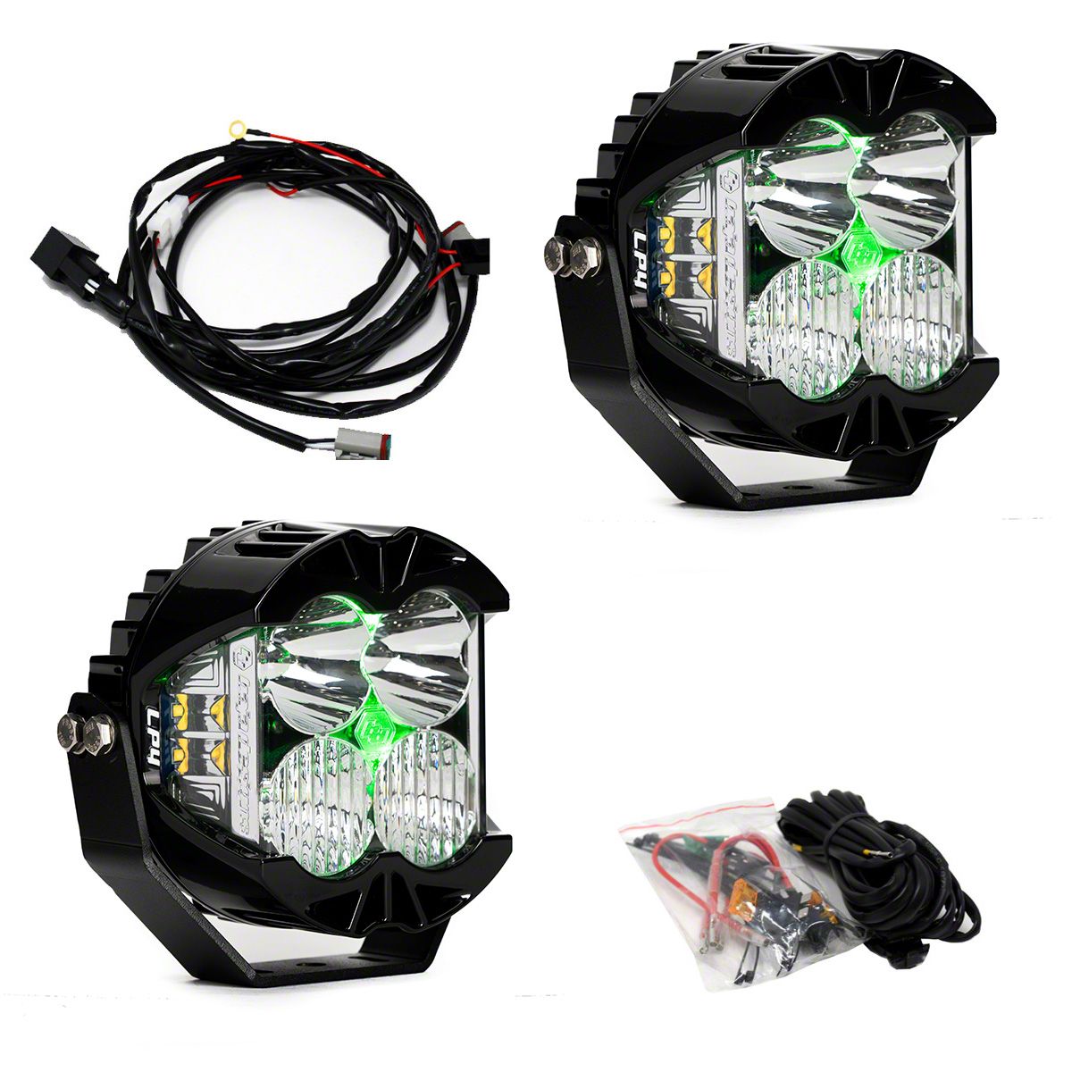 2024新入荷 Baja Designs Dakota LP4 Pro LED Auxiliary Light Pods with ぬいぐるみ