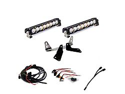 Baja Designs Dual 10-Inch S8 LED Light Bars with Grille Mounting Brackets (18-20 F-150 King Ranch, Platinum, XL, XLT)