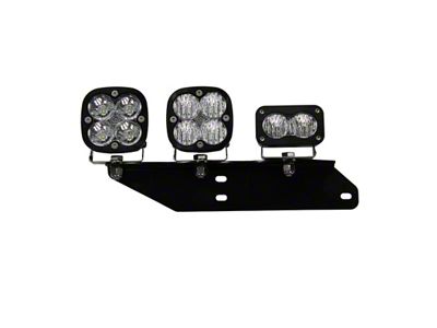 Baja Designs Squadron/S2 SAE LED Fog Light Pocket Kit; Clear (17-20 F-150 Raptor)