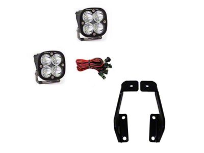 Baja Designs Squadron Pro LED Lights with A-Pillar Mounting Brackets (09-14 F-150)