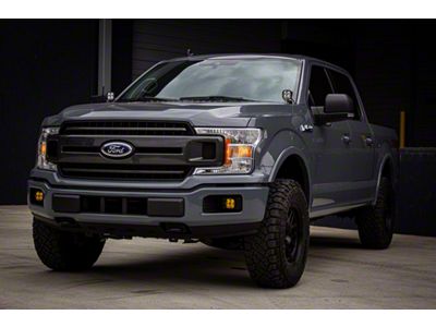 Baja Designs Squadron Pro LED Lights with A-Pillar Mounting Brackets (15-20 F-150)