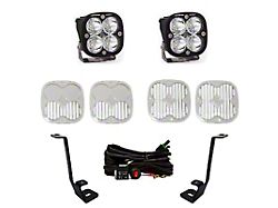 Baja Designs Squadron Sport LED Lights with A-Pillar Mounting Brackets (21-25 F-150)