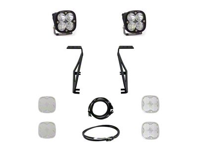 Baja Designs Squadron Sport LED Lights with A-Pillar Mounting Brackets (21-25 F-150 Raptor)