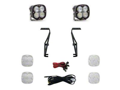 Baja Designs XL Pro LED Lights with A-Pillar Mounting Brackets (21-25 F-150 Raptor)