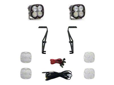 Baja Designs XL Pro LED Lights with A-Pillar Mounting Brackets (21-24 F-150 Raptor)