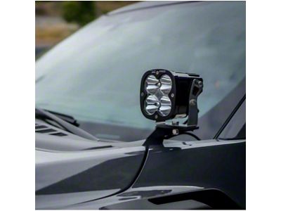 Baja Designs XL80 LED Lights with A-Pillar Mounting Brackets (21-24 F-150 Raptor)