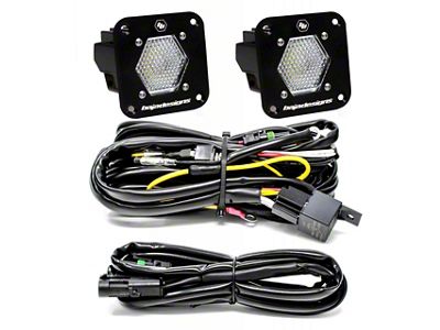 Baja Designs S1 Flush Mount Reverse Light Kit; Work/Scene Beam (Universal; Some Adaptation May Be Required)