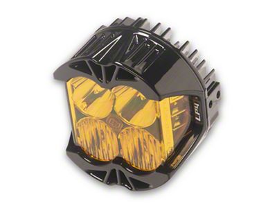 Baja Designs LP4 Pro LED Auxiliary Light Pod with Amber Backlight; Driving/Combo Beam; Amber (Universal; Some Adaptation May Be Required)