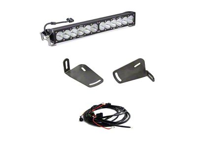 Baja Designs 20-Inch OnX6+ LED Light Bar with Lower Grille Mounting Brackets (19-24 RAM 1500 Rebel)